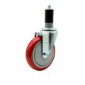 Service Caster Assure Parts 190STCASTNB Replacement Caster ASS-SCC-EX20S514-PPUB-RED-112